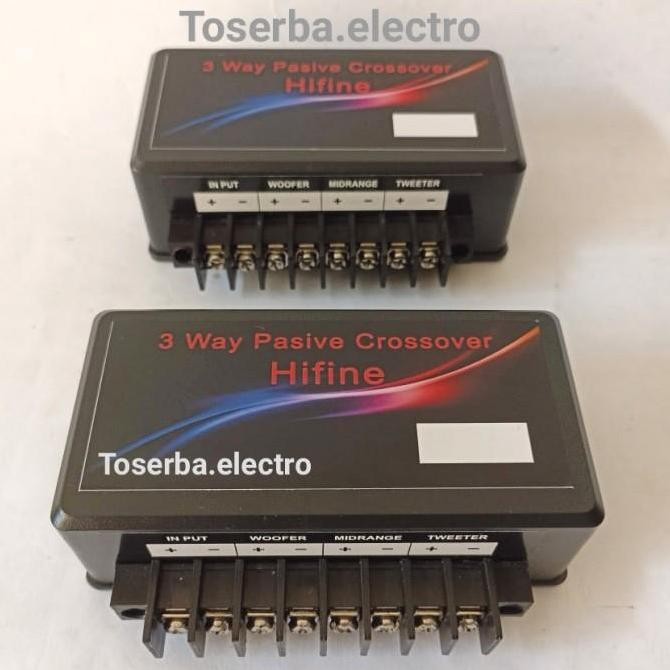 Promo Pasive Crossover 3way Hifine pasif audio mobil COD