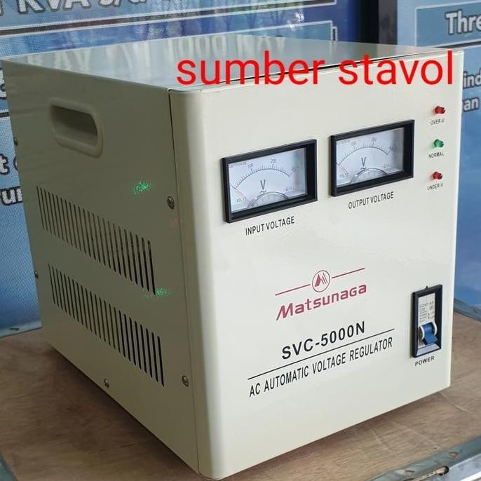 Stabilizer Listrik 5000 Va Stavolt Matsunaga 5000