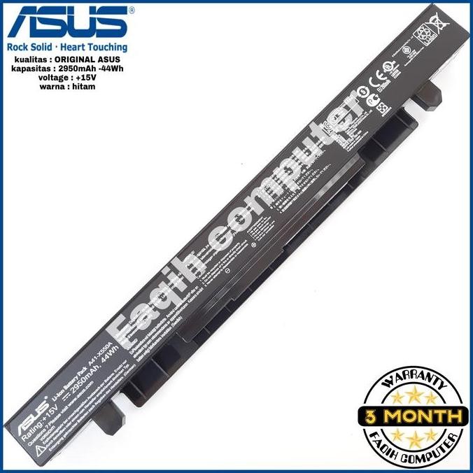 Baterai Batre Original Laptop Asus X550 X550J X550Jk X550Jx A41-X550A