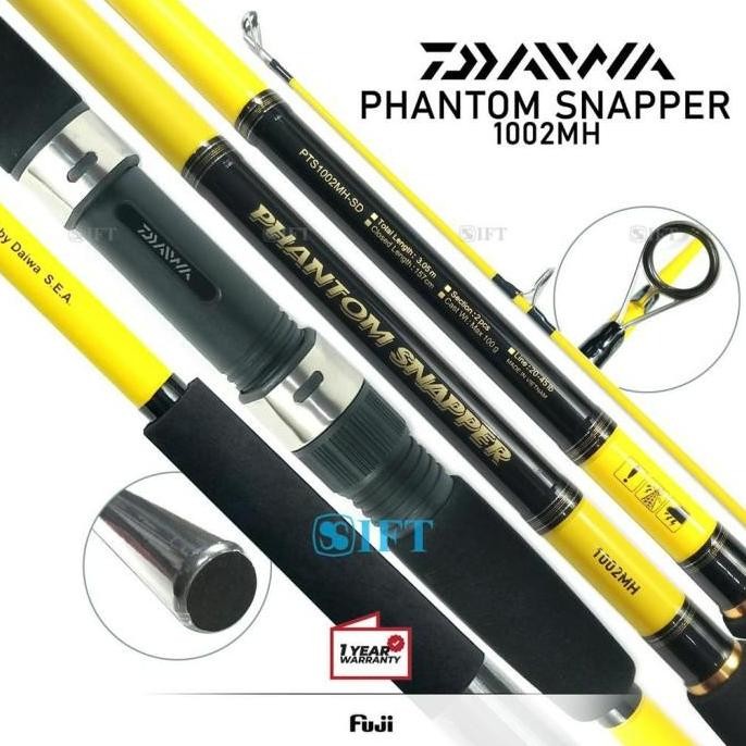 Joran Popping Daiwa Phantom Snapper | Full Fuji | Surf Casting