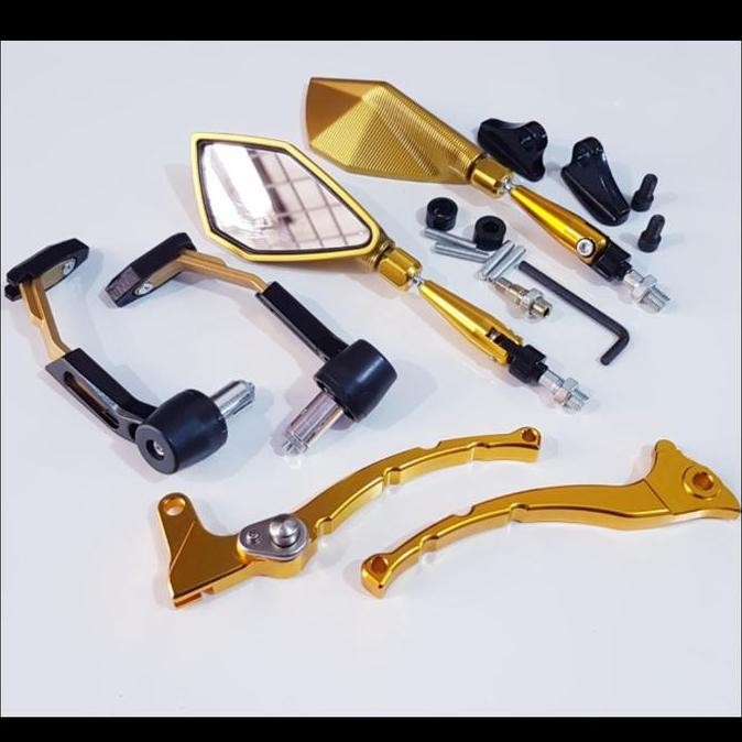 Kaca Spion Motor-Handle Rem Brake Variasi Motor Aerox 155-Lexi-7 Item