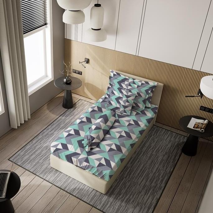 Sprei Nyenyak Enzo - 200x200x30 / 180x200x30 / 160x200x30 / 120x200x30