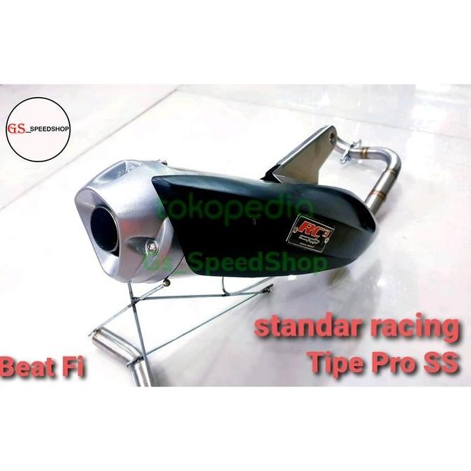 * Knalpot Standar Bobok Racing RC3 Beat FI Old New ESP Tipe Pro SS *