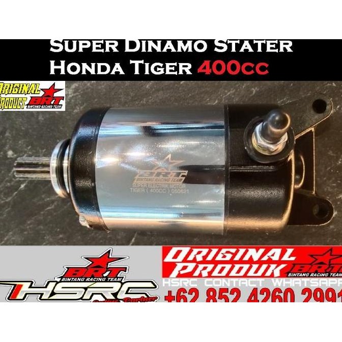 '' DINAMO ELECTRIC STATER BRT BORE UP TIGER REVO New CB200 MegaPro Primus ''