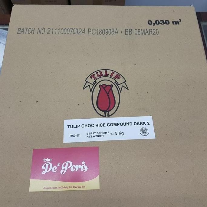 Meses Tulip / Meses Coklat Tulip 2x5kg
