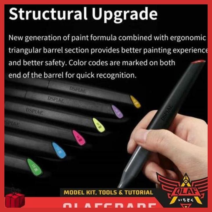 (GUNDAM) GUNDAM MARKER PINK DSPIAE ACRYLIC MARKER MK-10 PACKING AMAN