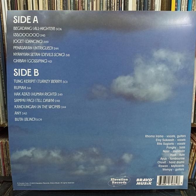 Vinyl Rhoma Irama - Begadang Soneta Group Best Song 1975 - 1980 Rare Koleksi Original