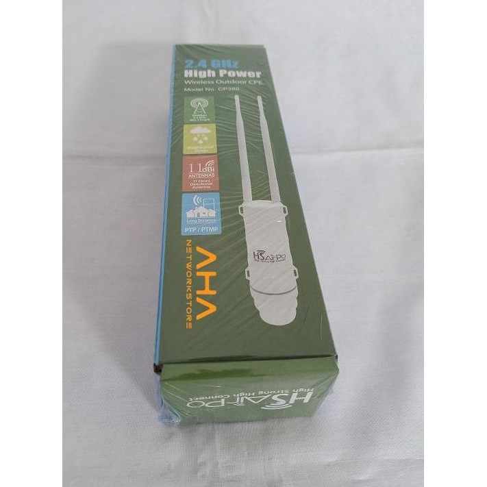 TERMURAH - HSairPo CP380 WiFi 2.4ghz Outdoor 300Mbps HSairPo CP380