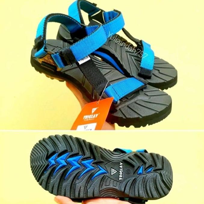 Sandal Gunung Adventure Original Hijau Army - Sandal Hiking - Triglav