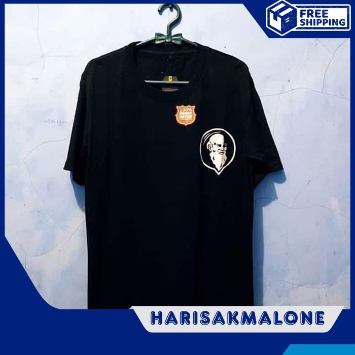 GRATIS ONGKIR KAOS TSHIRT BAJU OBRAL MURAH COMBED 30S DISTRO LOGO KECIL ORANG TUA AMER POLOS CUSTOM 