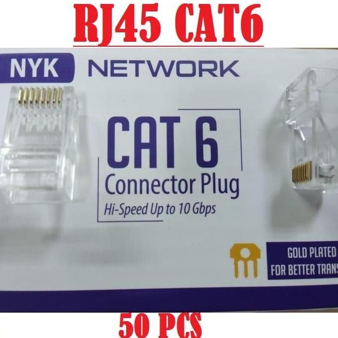 Konektor RJ45 Cat6 - Connector Rj45 Cat6