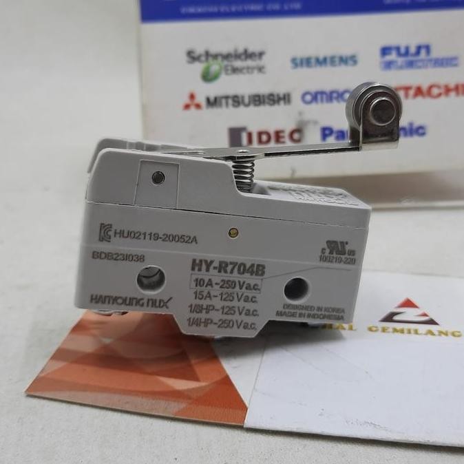 HY-R704B ( KH-9015-HR-M ), MINI LIMIT SWITCH HANYOUNG NUX