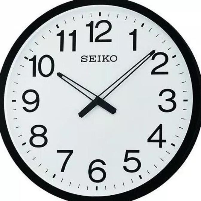 Jam Dinding SEIKO QXA563K Original Office Clock Murah 50 Cm QXA563