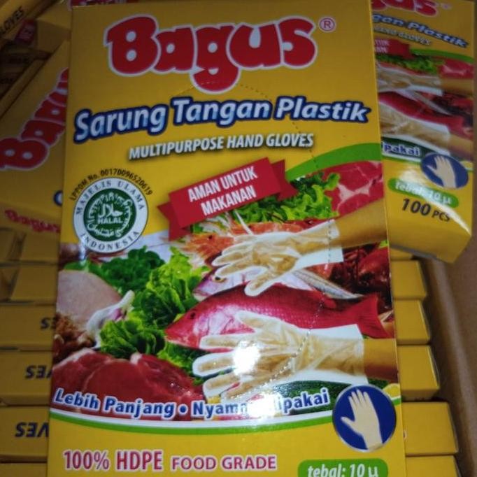bagus sarung tangan plastik