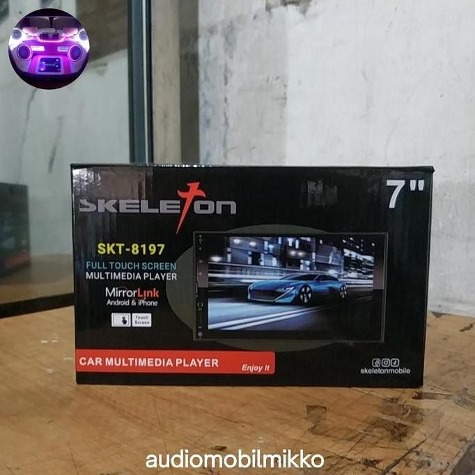Head Unit Skeleton Skt-8197 - Tv Mobil Skeleton 7 Inch Skt-8197 - Skeleton 7 Inch Skt-8197