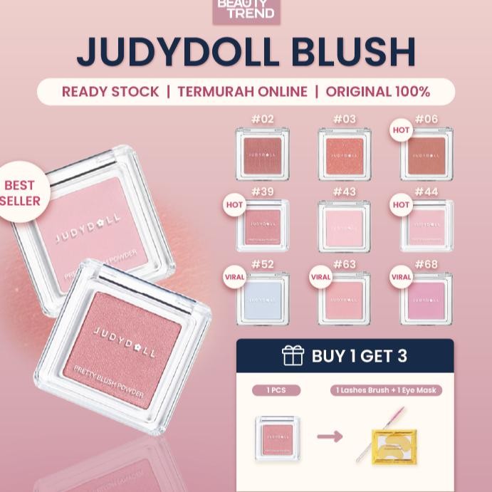 Bpom Judydoll Blush Judydoll Pretty Blush Powder Judydoll Blush On Judydoll Blush Powder