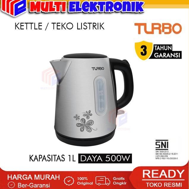 Turbo Electric Kettle Ehl1058 Teko Listrik Turbo Kapasitas 1Liter