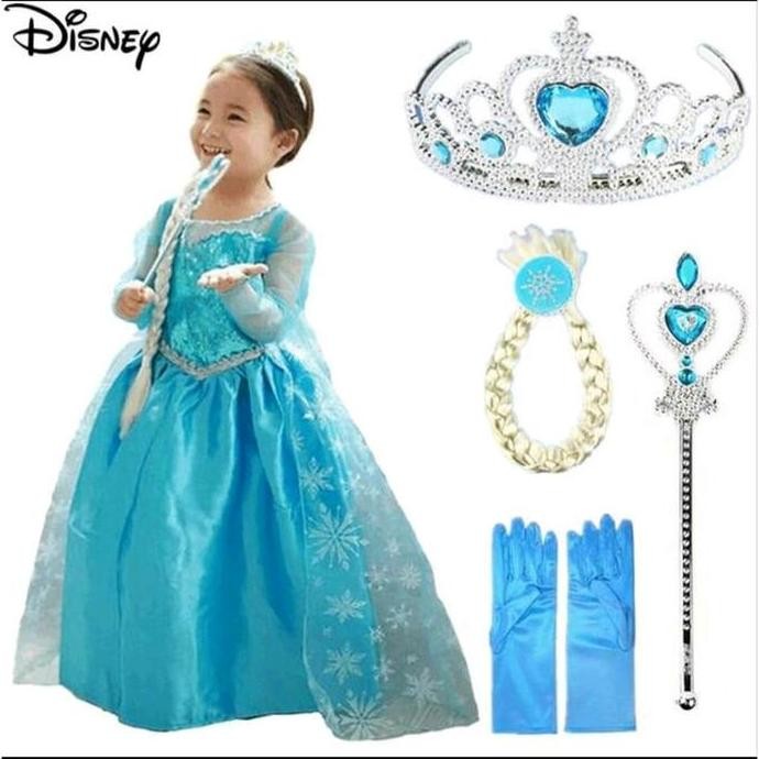 Dress Frozen / Dress Princess / Kostum Princess / Frozen Dress