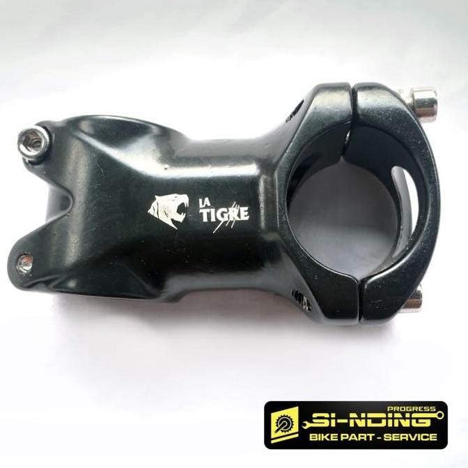 Stem Pendek Stang Handlebar Sepeda Mtb Oversize La Tigre Alloy 31.8