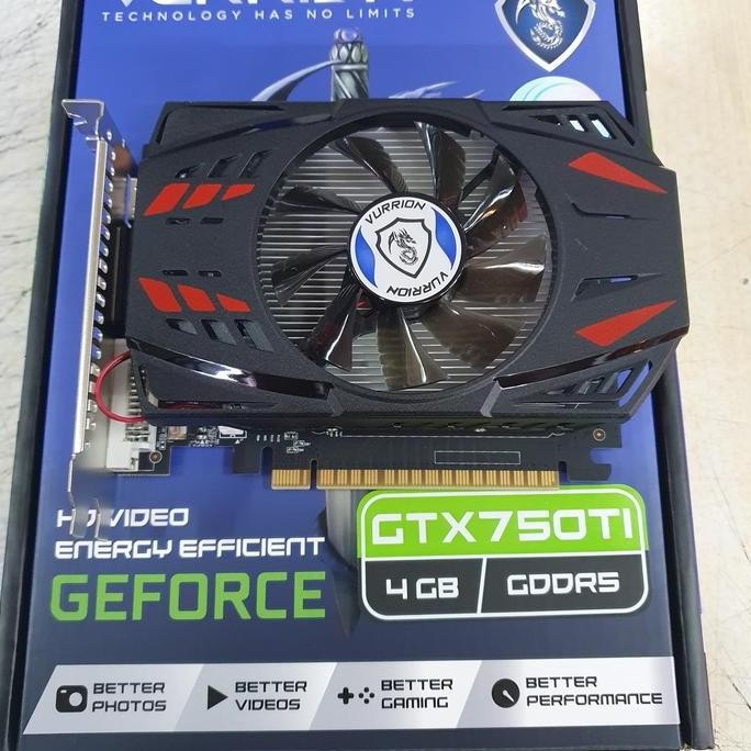 VGA VURRION GTX 750TI 4GB GTX 750 TI GTX750 TI 4GB