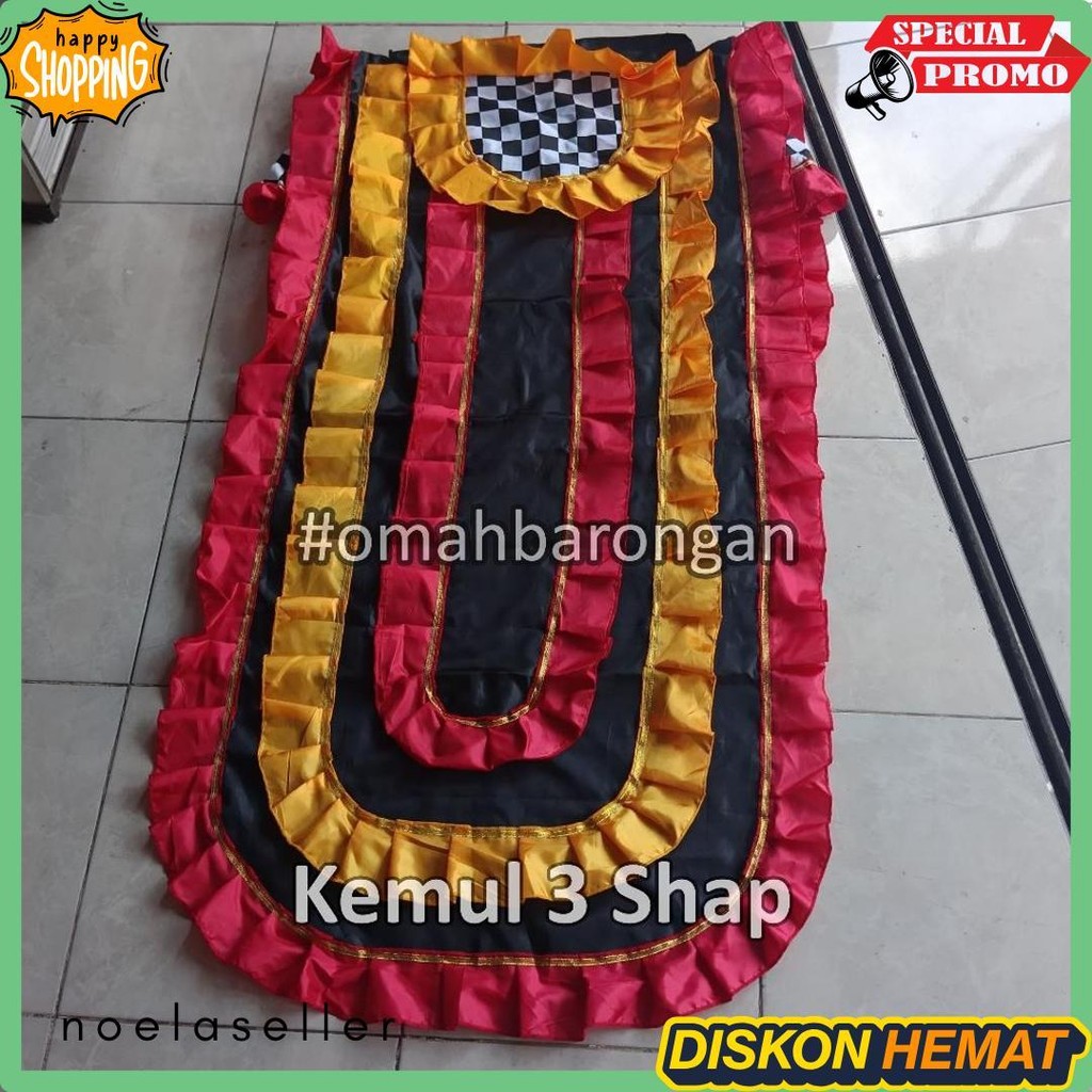 Diskon Kemerdekaan Kemul Barongan Anak Sd Pentas Dewasa Warna Biru Hitam Merah Kuning Hijau