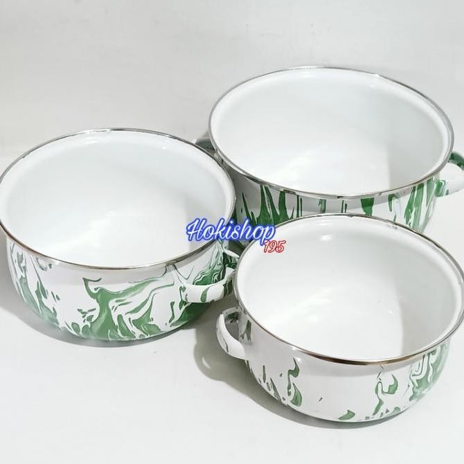 Panci Labu  Kitchenware Panci Set Calypso High Quality Stainless Steel/Panci Soup Calypso 3Pcs