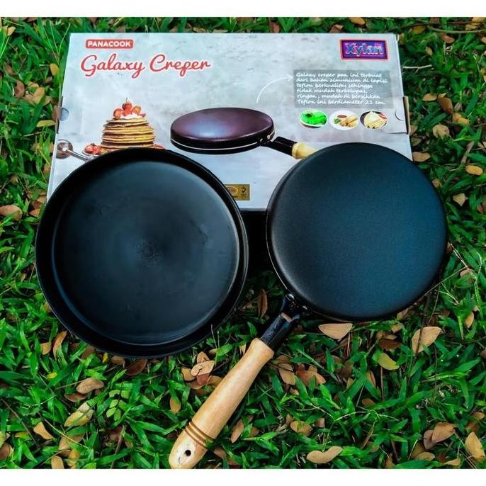 Teflon Walik Galaxy Crepers 21 Cm Teflon Pembuat Kulit Lumpia Risol Dadar Gulung Teflon Anti Lengket