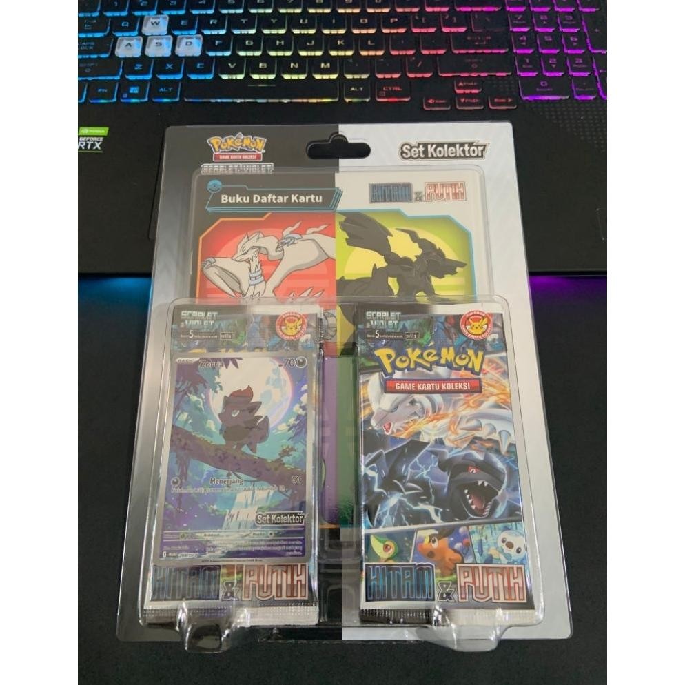 Pokemon TCG - Set Kolektor Hitam & Putih, SV11S Indonesia