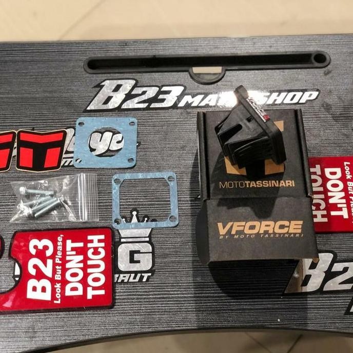 TERMURAH - v force 4 rxz 125z original membran assy racing carbon vforce rx z mot