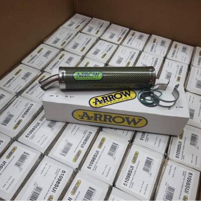 Knalpot Silencer Arrow 2 Tak Ninja 150 R RR NSR SATRIA ORIGINAL