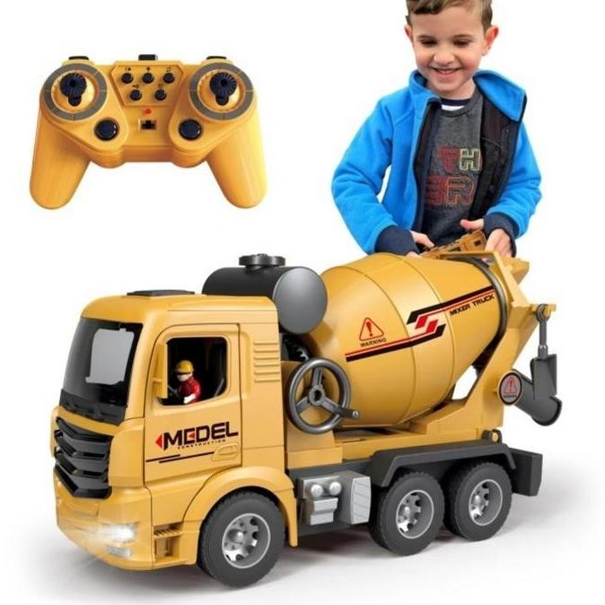 Mainan Mobil Molen Remote Control - Mainan RC Car Mixer Molen
