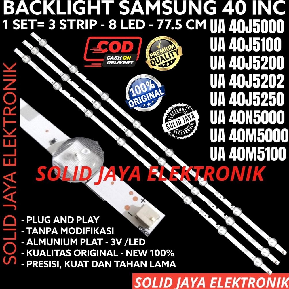 BACKLIGHT LED TV SAMSUNG 40 INC UA 40J5000 40J5100 40J5200 40J5202 40J5250 40N5000 40N5100 40M5000 4