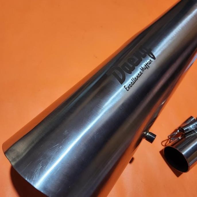 Knalpot Tsukigi Supra 125 Kharisma Supra 100 Fit New Daeng Full Stain