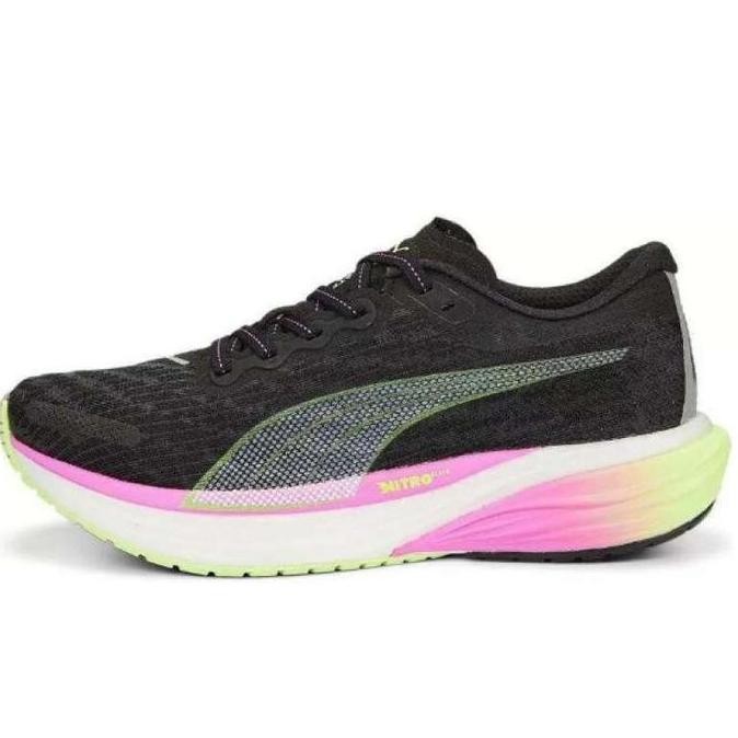 Sepatu Running Puma Deviate Nitro 2 Wn Black-Electric 376855 08