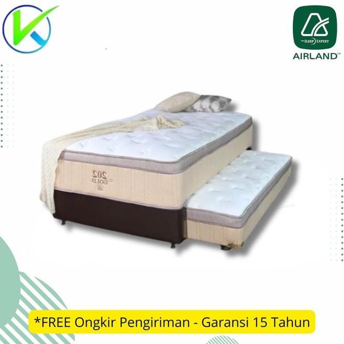 Airland 202 Gold - 90x200 Springbed Tanpa Sandaran