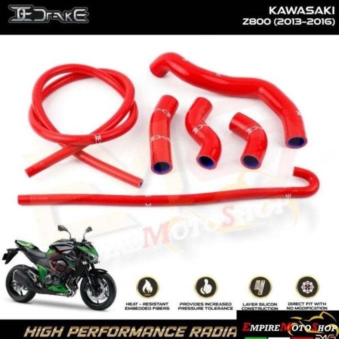 Promo Drake Selang Radiator Z800 Z 800 2013 - 2016 Hose Racing COD