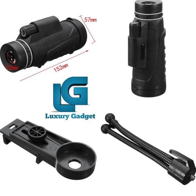 HARGA LENSA TELE HP SMARTPHONE ZOOM KAMERA HANDPHONE + HOLDER + TRIPOD