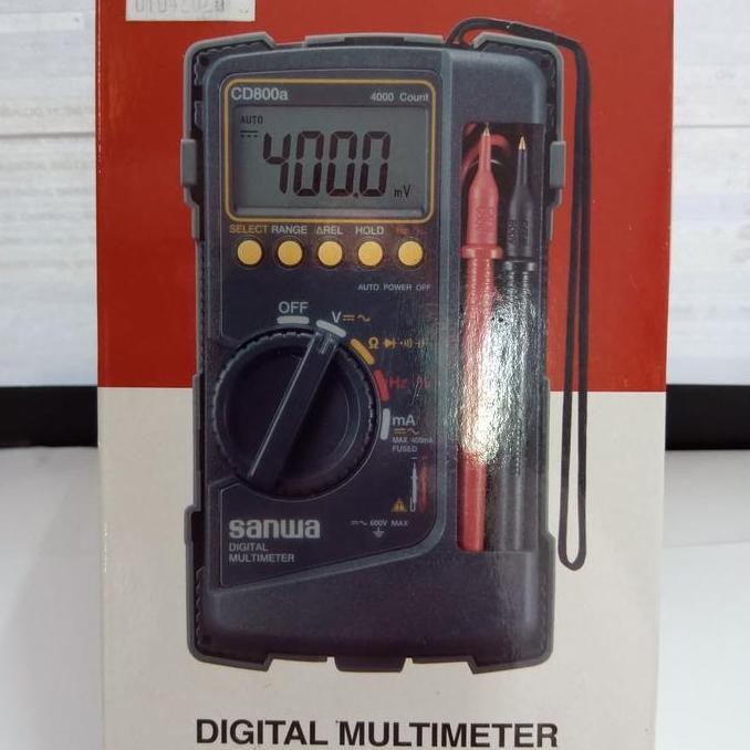 TERBARU - AVOMETER DIGITAL CD 800 SANWA