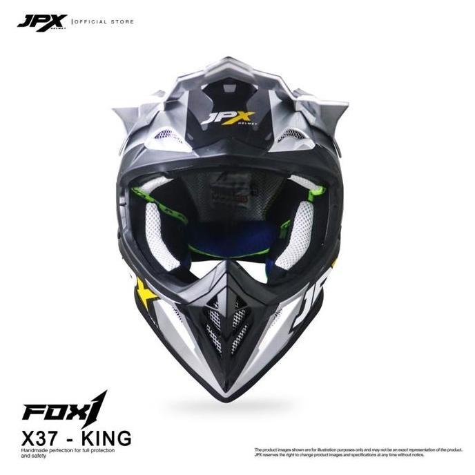 Ok Helm JPX Cross Full Face X37 King Ok