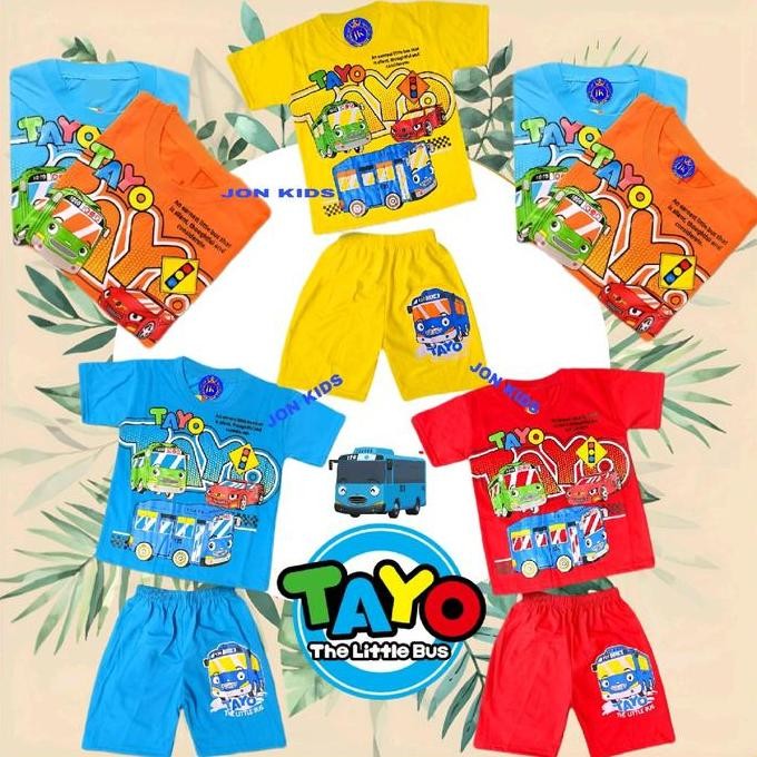 DY7 - setelan baju tayo bus lengan panjang/baju tayo bus terbaru