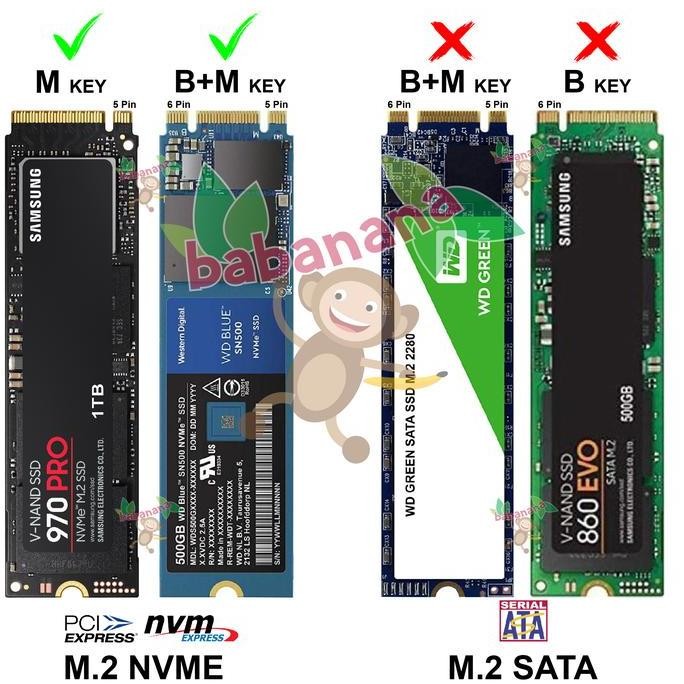 PCIE 1x to nvme adapter converter ssd pcie-e pci express x1 horizontal
