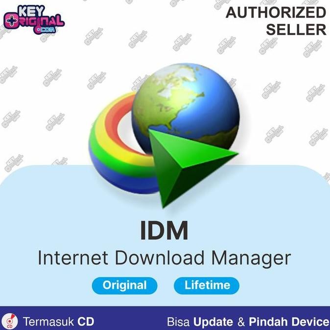 Internet Download Manager (IDM) ORIGINAL - LISENSI RESMI