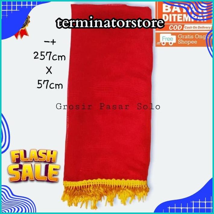 SALE Sampur Tari Dewasa / Sampur Gandrung Besar / Sampur Gandrung Dewasa / Sampur Tari Remo Dewasa /