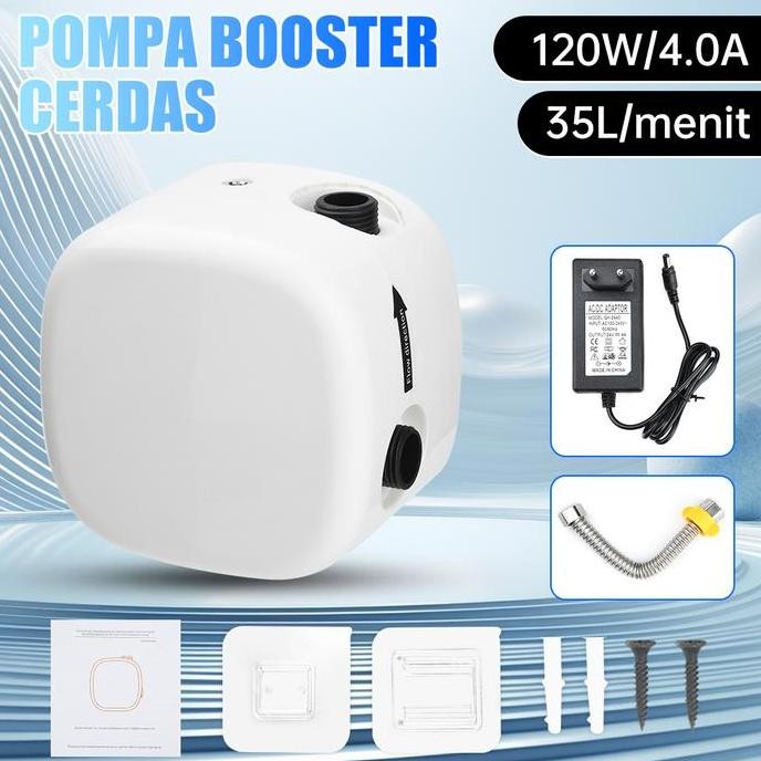 ENRIO- Pompa Booster Pendorong Air Booster Pump Otomatis Mesin Pendorong Air Shower Water Heater Boo