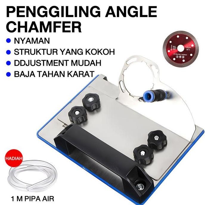 ENRIO- Gerinda Baterai Brushless 4Inch 450W Mesin Gerinda Baterai Tangan Cordless Angle Grinder Mesi