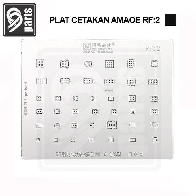 STARK- Plat Cetakan Amaoe RF:2 / Cetakan Amaoe RF2