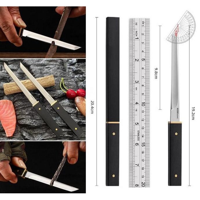 ENRIO- PISAU KATANA PISAU SURVIVAL PISAU DAGING PISAU KOKI PISAU JEPANG SUPER