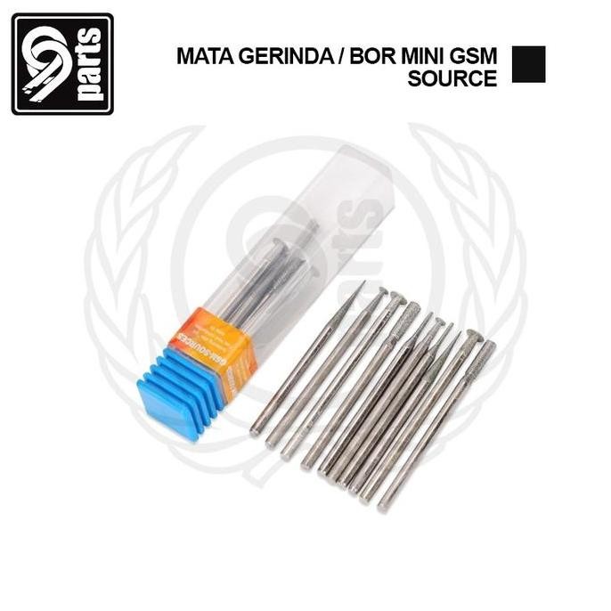 ENRIO- Mata Gerinda / Bor Mini Sett GSM Isi 10pcs Grinder Polish Pen GSM