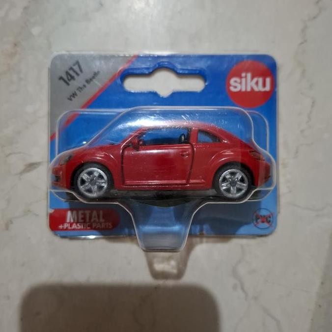 siku 1417 vw the beetle merah
