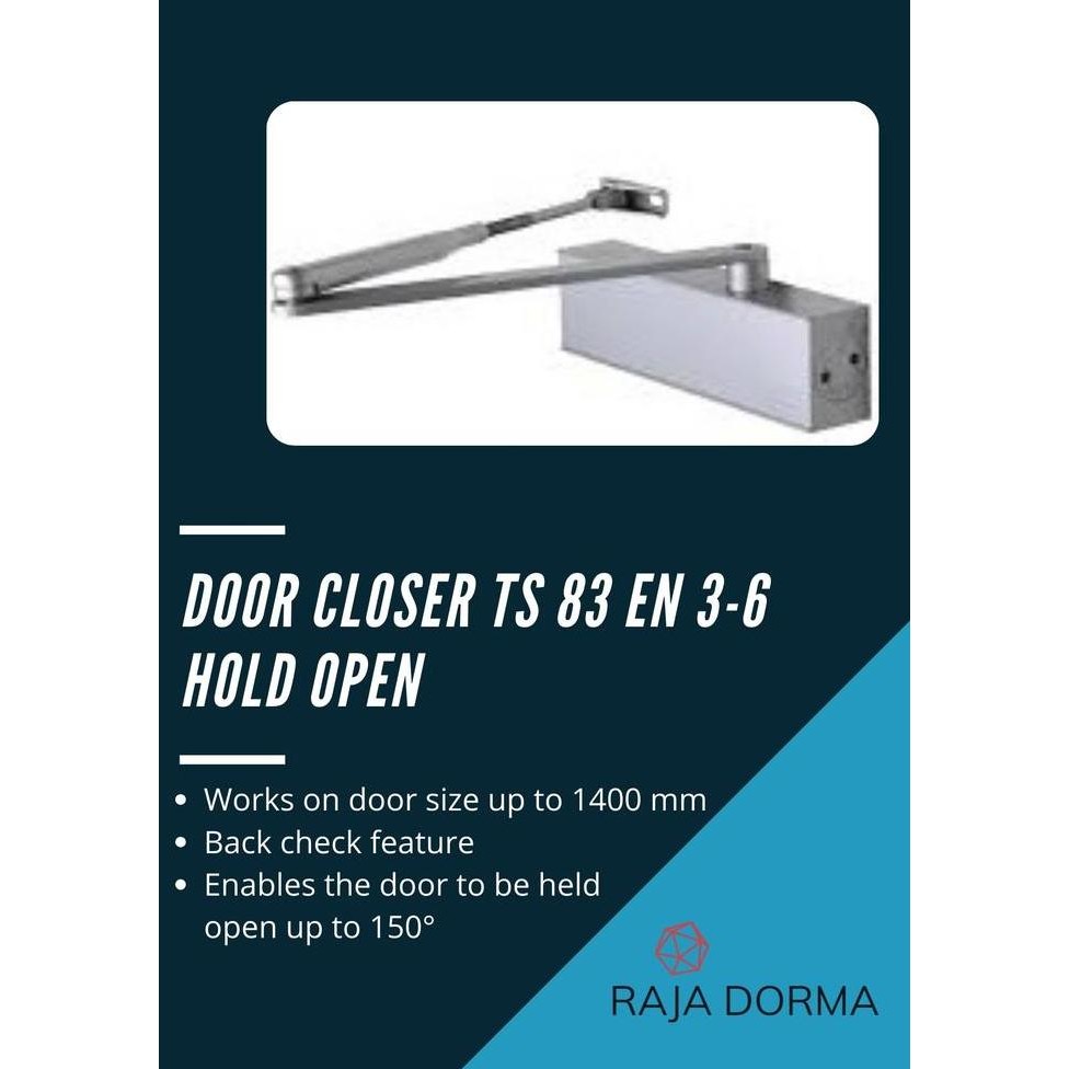Dorma Door Closer Ts 83 En 3-6 Hold Open Dormakaba Ts83 En3-6 Ho
